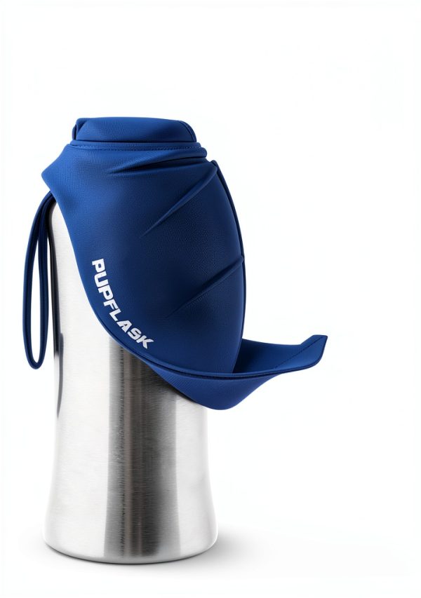 Tuff Pupper Dog Water Bottle Stainless Steel Travel Bowl-1